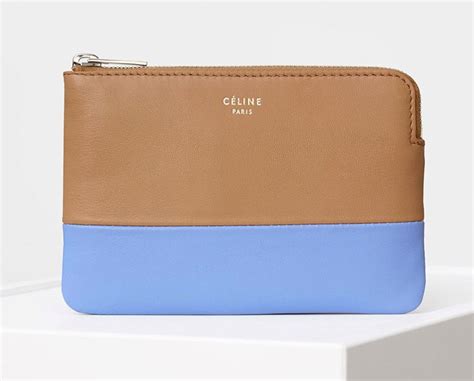 celine solo coin purse|Solo coin and card purse on chain in bicolour smooth lambskin.